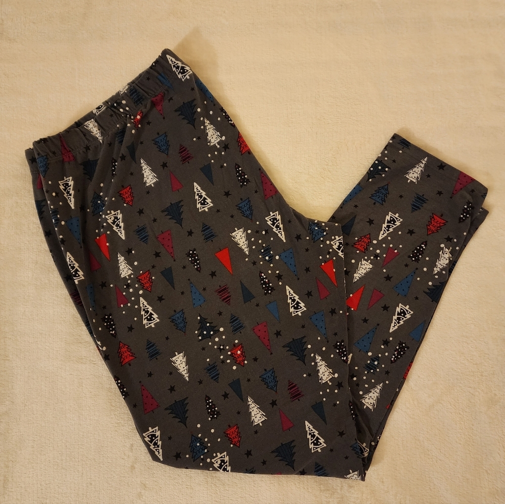 Apt. 9 Holiday Leggings Christmas Tree XL